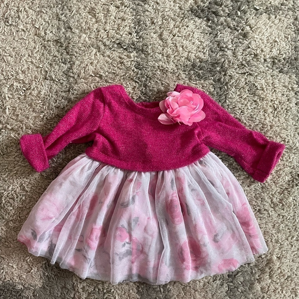 24 month pink infant dress